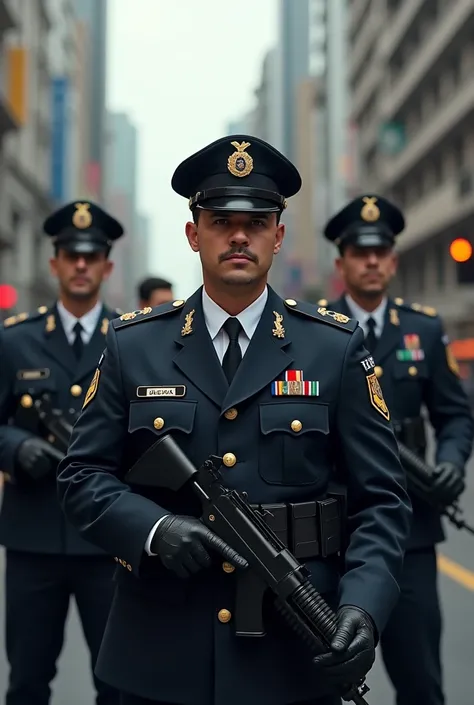 military police of the state of São Paulo, Brazil
