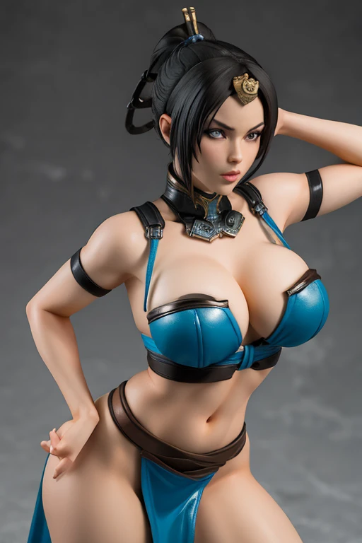 Figure, Kitana, sexy pose, big breasts
