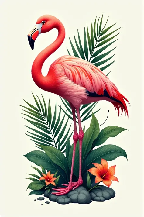 Flamingo tattoo