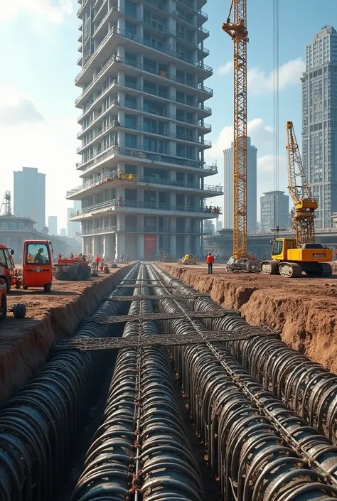 Civil engineering construction technology foundations piles helical 