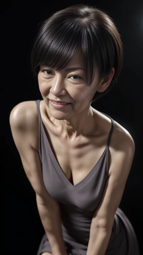 (((highest quality)), ((8k)), ((masterpiece: 1.3)), (photorealism: 1.6), (jma), (who), (portrait of a japanese mature woman), (p...