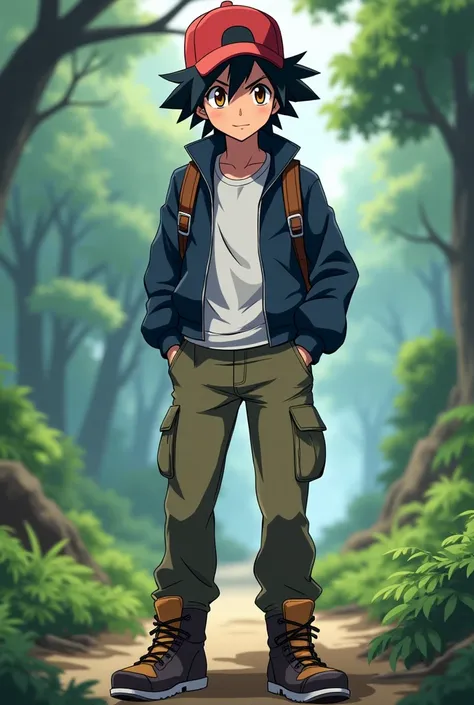 Realistic Ash Ketchum