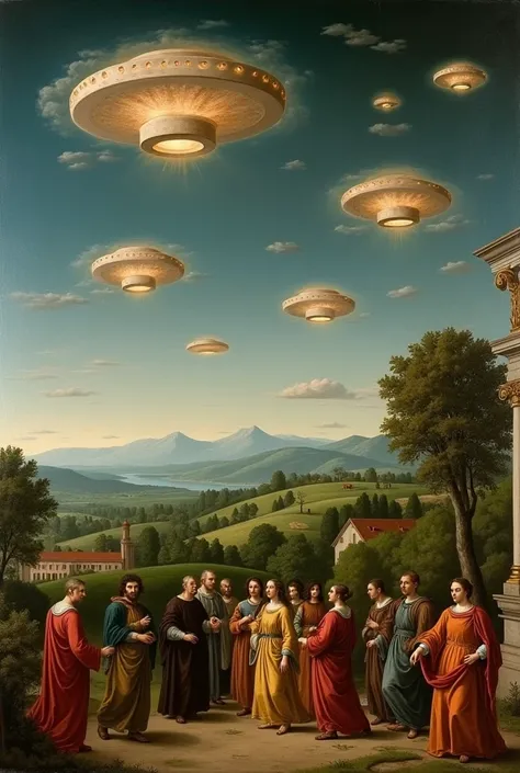 UFOs in Renaissance painting 