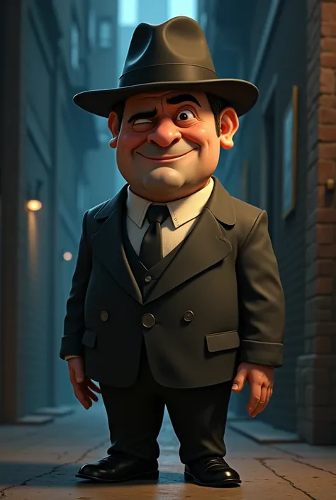 Animated little Mafioso
