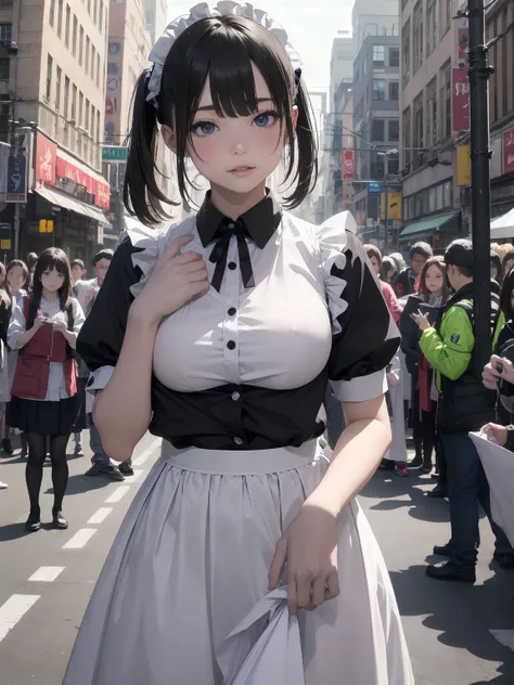 Highly detailed CG Unity 8k wallpaper, Top quality, Highly detailed, Masterpiece, Highly detailed pretty girl, 8 years old, (((lifting skirt by herself))), (lifting skirt by herself)), dynamic angles, sexy pose, blush, lips apart, looking at audience, half...