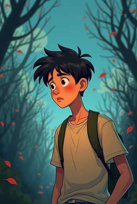 The story follows a young man named Leo, who finds himself in a moment of existential crisis. He feels overwhelmed by the injustice and cruelty of the world, and he wonders why all this is happening. Animated cartoon 4k