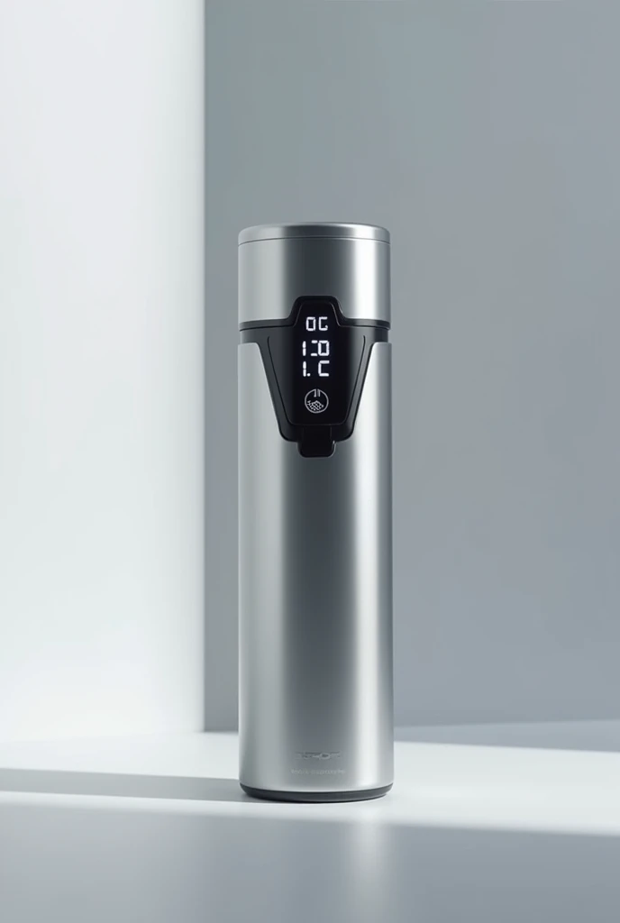 Beverage thermos with digital temperature control
