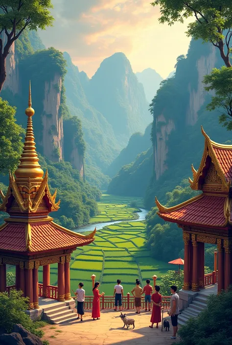 Create a wallpaper about Laos for me.