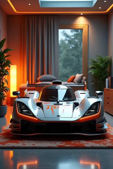 Bedroom racing car 