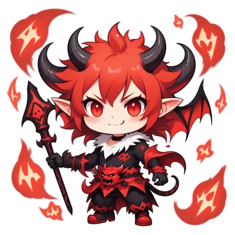 score_9, score_8_up, score_7_up, score_6_up, score_5_up, score_4_up, chibi, cute character, devil-like, icon, fluffy, funny, fur...