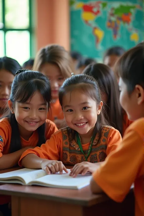 Myanmar Basic Education Teachers and Students picture for youtube banner