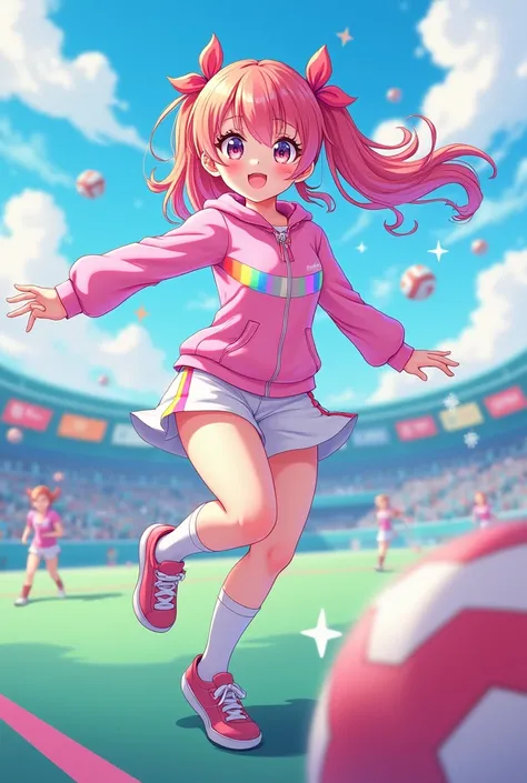 Kawaii sports girl
