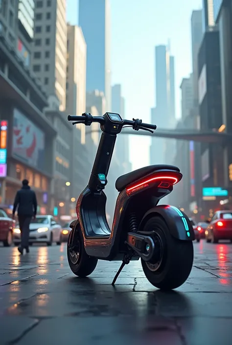 A motorized scooter 