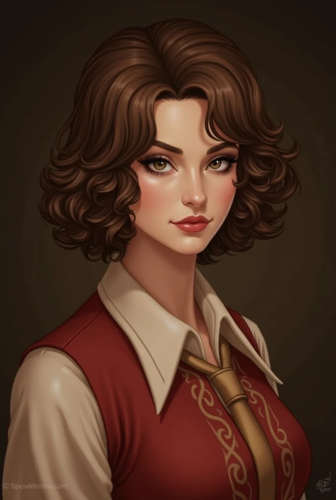 Irene Adler，Brown-haired，