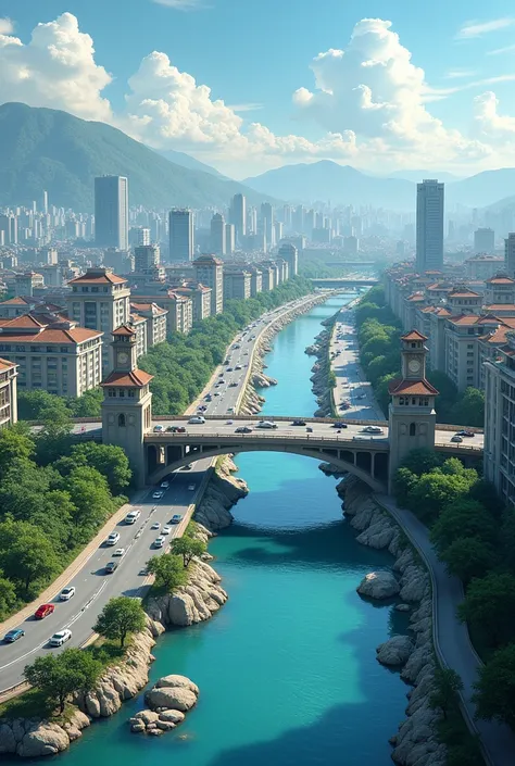 The Mong La is a modernized city and most of the citizens are chinese.A stream flows across the city and divides the city into north and south portion.A great birdge which contain two small clock towers at the start and end is connected to these portions.T...