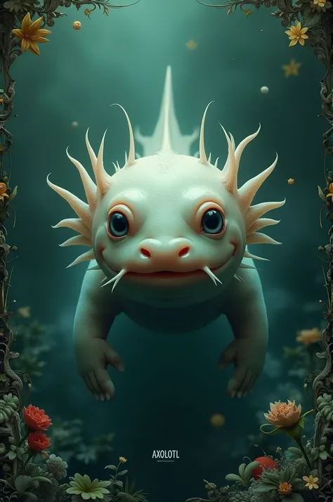 Film poster for the story of " Axolotl " by Julio Cortázar 