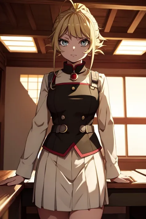 himiko toga,(boku no hero academia),(dressing),+,(a traditional japanese female school uniform)