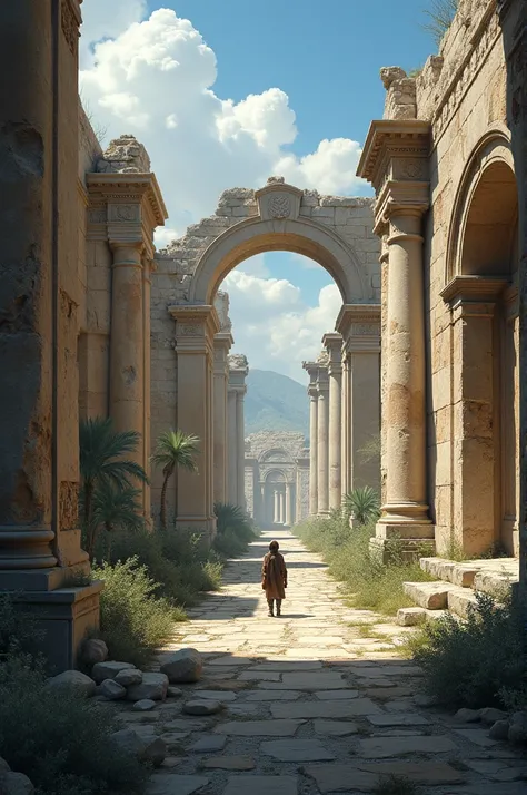 Ancient destroyed cities like Tyre and Rome