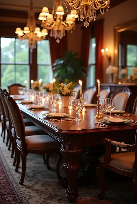 9-person dining table 