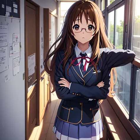 masterpiece,k-on!,kyoto animation,(fraction_9, fraction_8_direction_7_superior), detailed, realistic professional female looks，a...