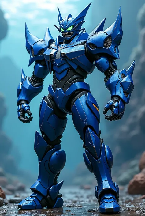 kamen rider samurai shark armor blue