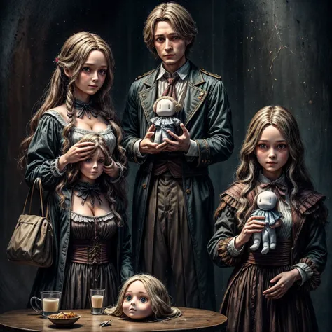 the cursed doll they are holding,Fantasy,