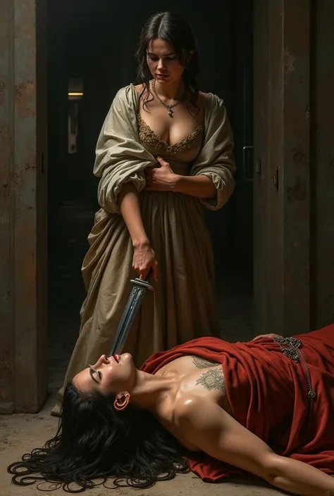 Reimagine Caravaggios Judith Beheading Holofernes in a contemporary setting.