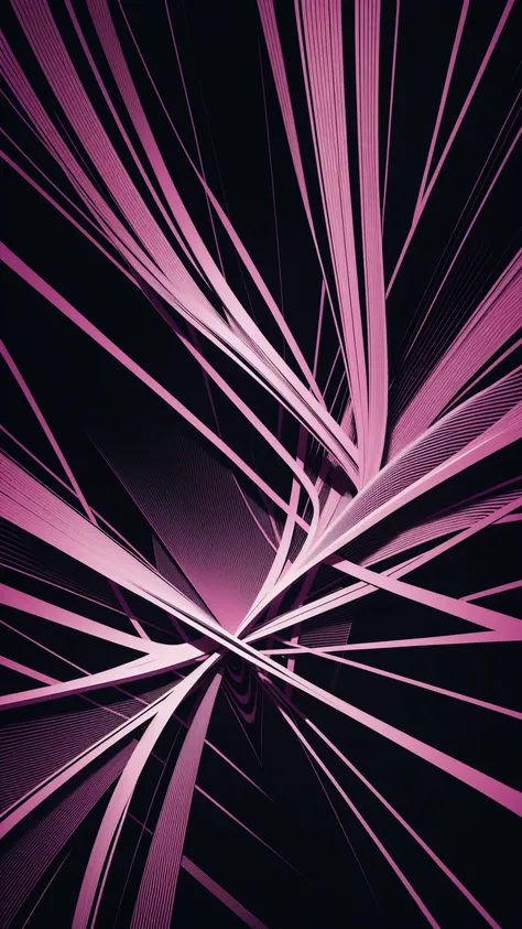 (masterpiece, Highest quality, Very detailed, 8k wallpaper), Abstract color splashes, Pink and purple vibrant, sharp