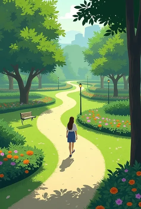 Walking in the park