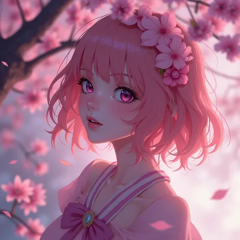 Visual inspired by Sakura from Le Sserafims Perfect Night