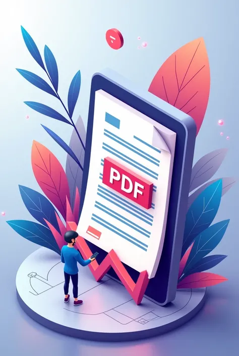 Generate an image for a PDF company 

