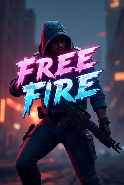 Can you make me an image that says BUY AND SELL FREE FIRE ACCOUNTS and also put a Free Fire image but put it in Spanish BUY AND SELL Free Fire but put this BUY AND SELL Free Fire in Spanish