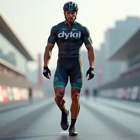 1 male,cyclist,Bodysuits,Are standing