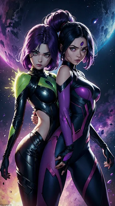 Sibling Rivalry: Nebula has a deep-seated rivalry with her sister Gamora. Thanos often pitted them against each other, forcing them to fight to prove their worth. This rivalry fuels much of Nebulas anger and desire for revenge against both Gamora and Thano...