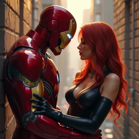 Fait moi un hentai avec iron man qui sexe avec la black widow