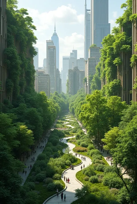 Urban Reforestation Projects in a City