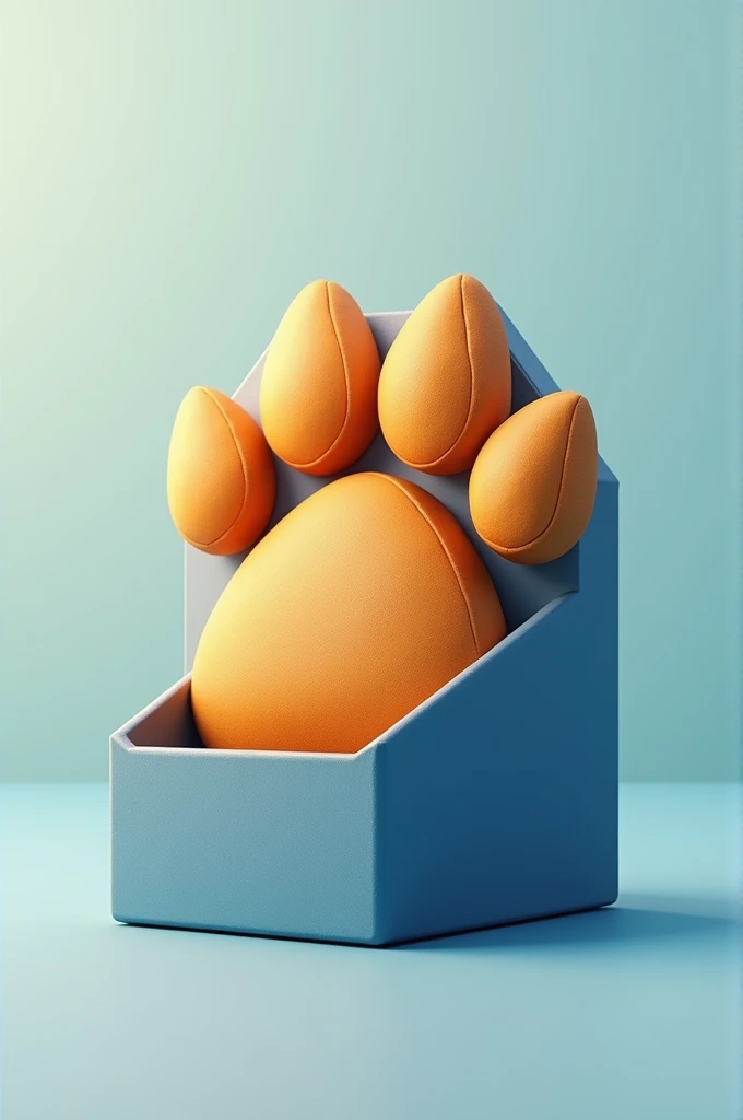 1. **Paw & Package:**
   - **concept:** A stylized pet paw merging with the shape of a box or delivery package. This symbolizes both pets and the home delivery service.
   - **colors:** Use warm tones like orange or green for the paw and a contrasting colo...