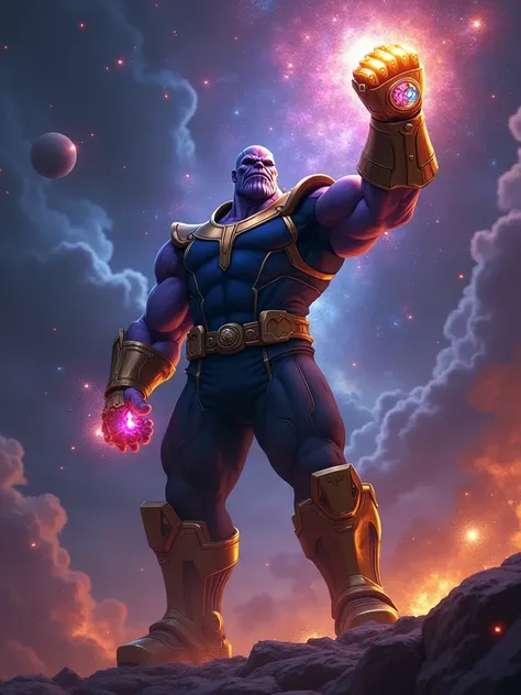 thanos âne infinity gauntled