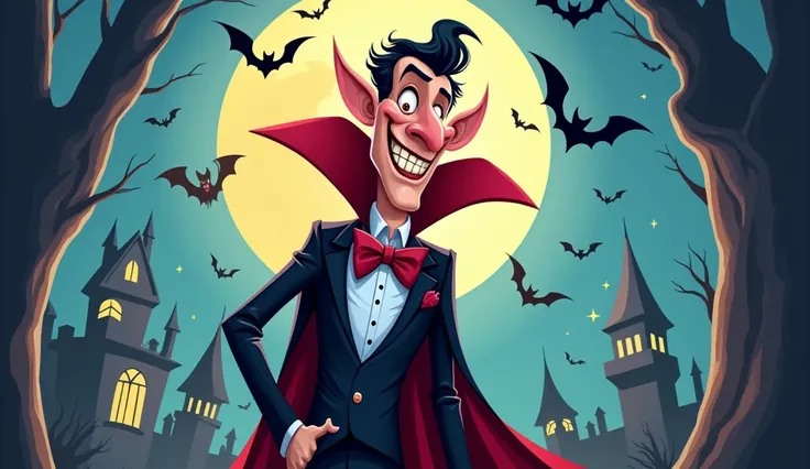 funny cartoon draculas