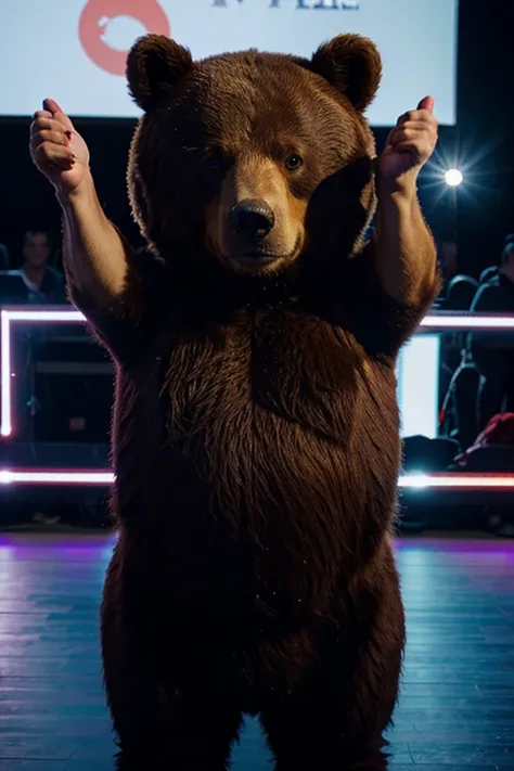 bear dancing