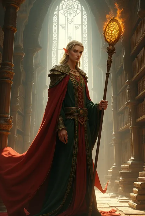 Half-elf male wizard 