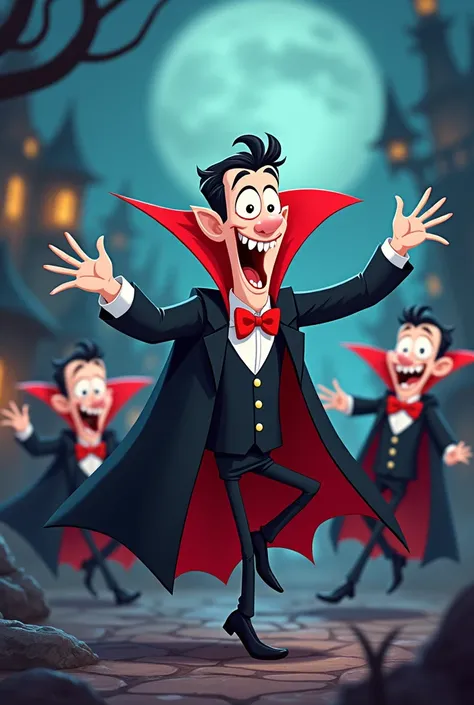 funny cartoon draculas