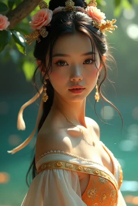 beautiful Asian girl wearing Kadita costume "It should be seductive and attractive"