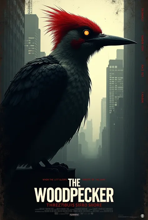 "the woodpecker movie" New York horror movie poster