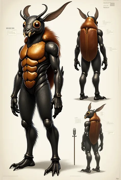 Furry reference sheet beetle