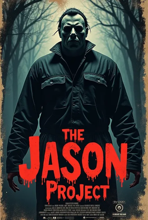 "the Jason PROJECT" VHS  horror movie poster