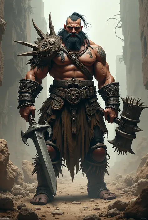 a barbarian Death dealer frank zanatta 