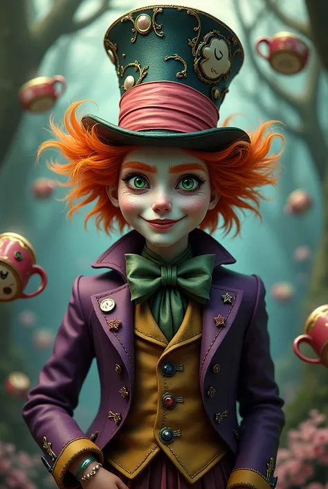 Create a picture of the Mad Hatter 