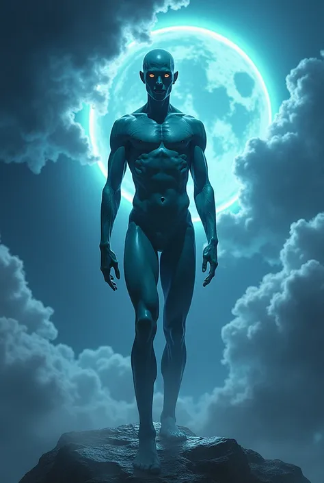 Uranus, the planet, depicted as a slender, athletic man. 