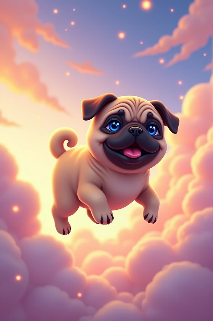 Pug in the sky 
